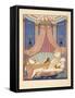 Illustration from 'Les Liaisons Dangereuses' by Pierre Choderlos De Laclos (1741-1803) Pub. 1934 (P-Georges Barbier-Framed Stretched Canvas