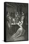 Illustration from Les Misérables, 19th Century-Alphonse Marie de Neuville-Framed Stretched Canvas