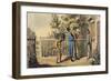 Illustration from 'Life of an Actor', by Pierce Egan, Published 1825 (Colour Engraving)-Theodore Lane-Framed Premium Giclee Print