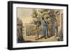 Illustration from 'Life of an Actor', by Pierce Egan, Published 1825 (Colour Engraving)-Theodore Lane-Framed Premium Giclee Print