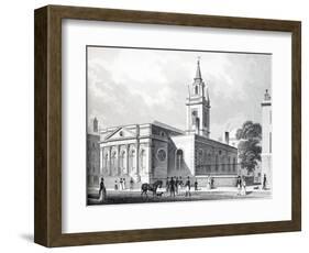 Illustration from 'London and it's Environs in the Nineteenth Century'-Thomas Hosmer Shepherd-Framed Giclee Print