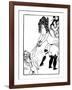 Illustration from Lysistrata by Aristophanes-Aubrey Beardsley-Framed Giclee Print