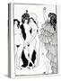 Illustration from Lysistrate by Aristophanes-Aubrey Beardsley-Stretched Canvas