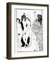 Illustration from Lysistrate by Aristophanes-Aubrey Beardsley-Framed Giclee Print