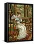 Illustration from Madame d'Aulnoy's fairy tale-Walter Crane-Framed Stretched Canvas