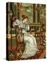 Illustration from Madame d'Aulnoy's fairy tale-Walter Crane-Stretched Canvas