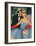 Illustration from Magazine, 1951-null-Framed Giclee Print