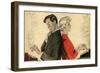 Illustration from Magazine, 1951-English School-Framed Giclee Print