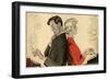 Illustration from Magazine, 1951-English School-Framed Giclee Print