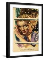 Illustration from Magazine, 1952-null-Framed Giclee Print