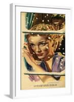 Illustration from Magazine, 1952-null-Framed Giclee Print