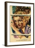 Illustration from Magazine, 1952-null-Framed Giclee Print