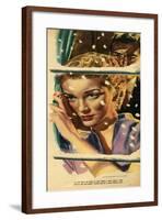 Illustration from Magazine, 1952-null-Framed Giclee Print