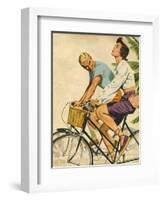 Illustration from Magazine, 1952-null-Framed Giclee Print