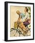 Illustration from Magazine, 1952-null-Framed Giclee Print