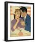 Illustration from Magazine, 1958-null-Framed Giclee Print