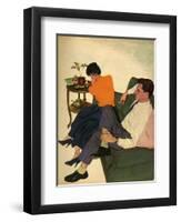 Illustration from Magazine, 1959-null-Framed Premium Giclee Print