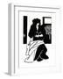 'Illustration from Morte D'Arthur', 1893-1894, (1923)-Aubrey Beardsley-Framed Giclee Print