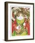 Illustration from Pre-Raphaelite Cats (Pub. 1999)-Susan Herbert-Framed Giclee Print