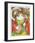 Illustration from Pre-Raphaelite Cats (Pub. 1999)-Susan Herbert-Framed Giclee Print