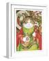 Illustration from Pre-Raphaelite Cats (Pub. 1999)-Susan Herbert-Framed Giclee Print