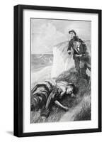 Illustration from 'The Adventure of the Lion's Mane'-Howard K. Elcock-Framed Giclee Print