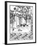 Illustration from the Book the Merry Adventures of Robin Hood, 1883-Howard Pyle-Framed Giclee Print