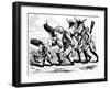 Illustration from the Book the Rose and the Ring, by William Thackeray, 1855-William Makepeace Thackeray-Framed Giclee Print