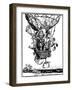 Illustration from the Children's Book the Adventures of Uncle Lubin, 1902-W Heath Robinson-Framed Giclee Print