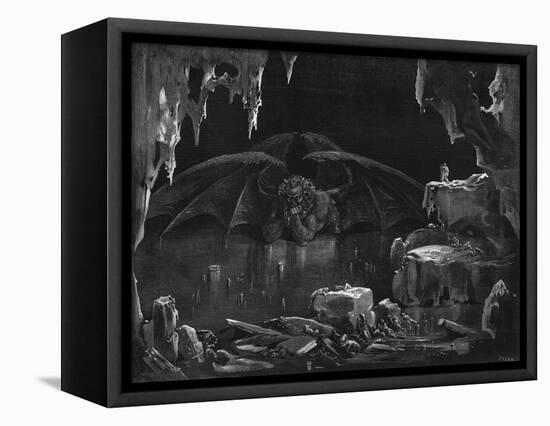 Illustration from "The Divine Comedy" by Dante Alighieri Paris, Published 1885-Gustave Doré-Framed Stretched Canvas