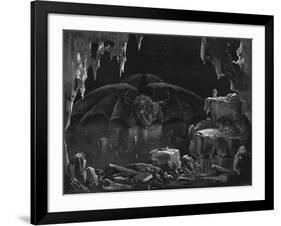 Illustration from "The Divine Comedy" by Dante Alighieri Paris, Published 1885-Gustave Doré-Framed Giclee Print