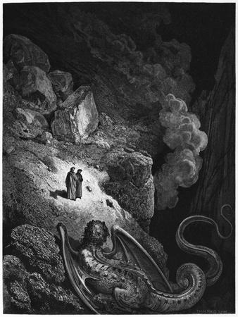 Dantes Inferno Dante Alighieri 1885 Illustrated -  in 2023