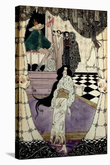 Illustration from the Little Mermaid, 1914-Harry Clarke-Stretched Canvas