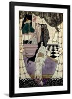 Illustration from the Little Mermaid, 1914-Harry Clarke-Framed Giclee Print