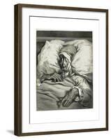 Illustration from the Novel Don Quixote, 1863-Gustave Doré-Framed Giclee Print