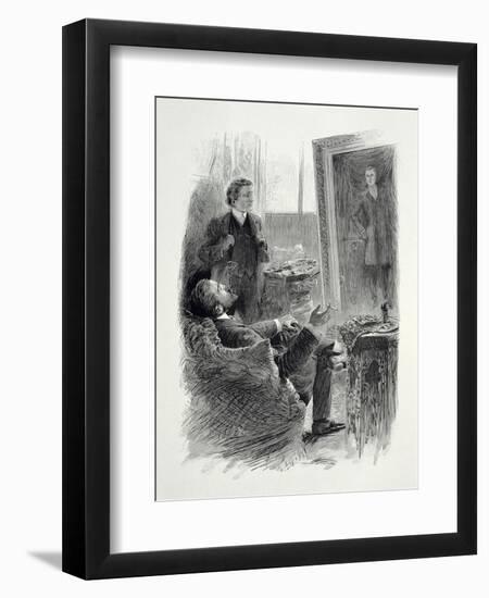 Illustration from The Picture of Dorian Gray by Oscar Wilde-Paul Thiriat-Framed Giclee Print