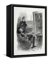 Illustration from The Picture of Dorian Gray by Oscar Wilde-Paul Thiriat-Framed Stretched Canvas