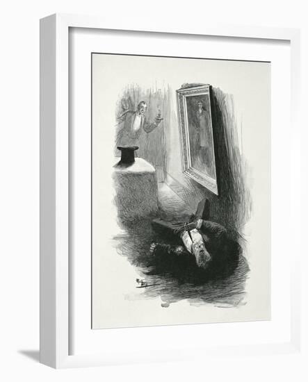 Illustration from The Picture of Dorian Gray by Oscar Wilde-Paul Thiriat-Framed Giclee Print