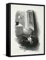 Illustration from The Picture of Dorian Gray by Oscar Wilde-Paul Thiriat-Framed Stretched Canvas