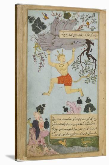Illustration from the Ramayana by Valmiki, Second Half of The16th C-Mir Zayn al-Abidin-Stretched Canvas