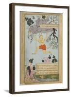 Illustration from the Ramayana by Valmiki, Second Half of The16th C-Mir Zayn al-Abidin-Framed Giclee Print