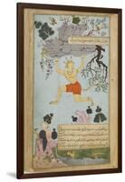 Illustration from the Ramayana by Valmiki, Second Half of The16th C-Mir Zayn al-Abidin-Framed Giclee Print