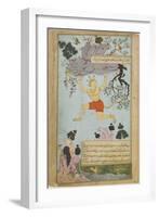 Illustration from the Ramayana by Valmiki, Second Half of The16th C-Mir Zayn al-Abidin-Framed Giclee Print