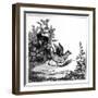 Illustration from the 'Remarkable Story of Chicken Little', 1840-null-Framed Giclee Print