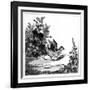 Illustration from the 'Remarkable Story of Chicken Little', 1840-null-Framed Giclee Print