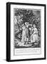 Illustration from The Sorrows of Werther by Johann Wolfgang Goethe-Jean-Michel Moreau the Younger-Framed Giclee Print