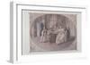 Illustration from 'The Sorrows of Young Werther'-Johann Heinrich Ramberg-Framed Giclee Print