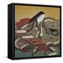 Illustration from 'The Tale of Genji' of Japanese Court Lady of the Heian Period-Tosa Mitsouki-Framed Stretched Canvas