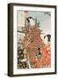 Illustration from 'The Tale of Genji'-Utagawa Kunisada-Framed Giclee Print