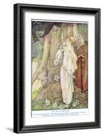 Illustration from 'The Twelve Brothers' by the Grimm Brothers-Anne Anderson-Framed Giclee Print